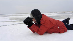 Workshop di fotografia di pmstudionews a Nida, pesca sul ghiaccio e festa dei pescatori